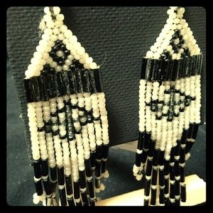 Authentic native American earrings